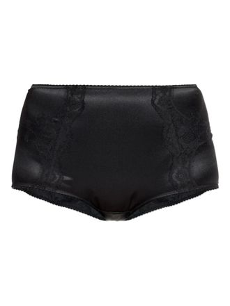 Dolce & Gabbana high-waisted briefs - Zwart