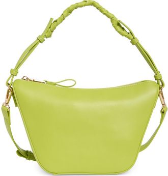 Melie Bianco Audrina Woven Handle Handbag in Pistachio at Nordstrom Rack