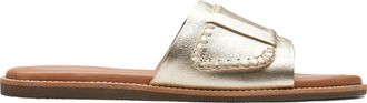 Clarks Womens Maritime Mule Sandals, Color Champagne Lea, Size: 8.5 UK