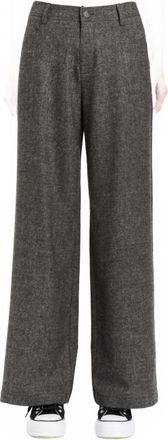 Drew Amyra Wide Leg Pants In Granite