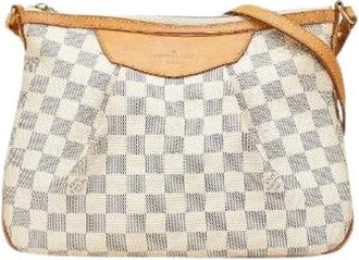 Louis Vuitton Pre-owned Cross Body Bags, female, White, Size: ONE SIZE Pre-owned Canvas louis-vuitton-bags