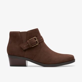 Clarks Danyelle Wish Brown Suede