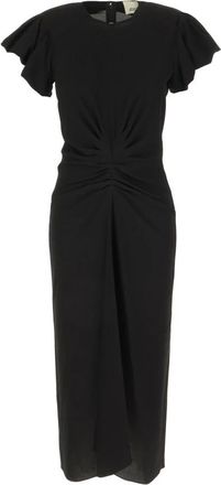 Isabel Marant Midi Jurk - Dames - Casual kleedjes - Zwart - S - Kleedjes