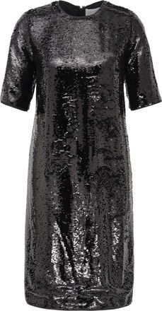 HUGO BOSS Dames Boss Dettia Jurk in Multi kleur