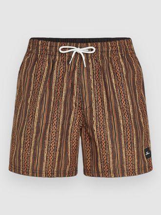 O'Neill Cali Print 15 Boardshorts oranje