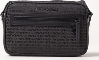 Emporio Armani Borsa messenger con logo jacquard Emporio Armani