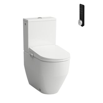 Laufen Laufen Cleanet Pro Combin&eacute; Wc Au Sol, Wc Douche &Agrave; Poser Avec