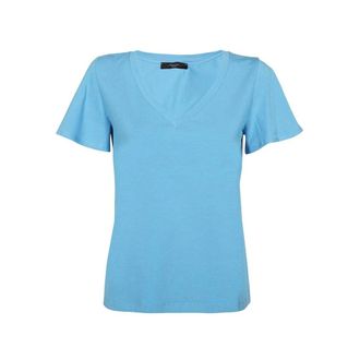 Max Mara Mujer, Camisetas, Azul, Talla: XS