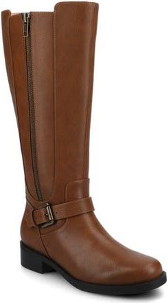 Journee Collection Yasmina Knee High Boot in Brown at Nordstrom Rack, Size 8.5
