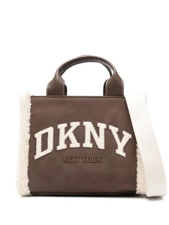DKNY Hadlee tote bag - women - Polyester/Polyurethane/Acrylic - OS - Brown
