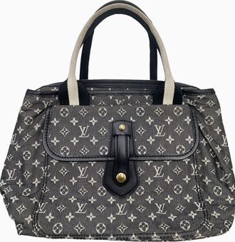 Louis Vuitton Mary Kate Messenger Bag Standard Black Canvas Bag (Pre-Owned)