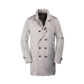 Moorer Hombre, Abrigos, Gris, Talla: S