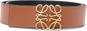 Loewe Cintura con anagramma - Marrone