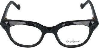 Yohji Yamamoto Look 021 A201 Eyeglasses - unisex - Brillen - Zwart - 49 MM - Accessoires