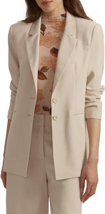 Favorite Daughter The Alexis Longline Blazer in French Oak at Nordstrom, Size Xx-Small