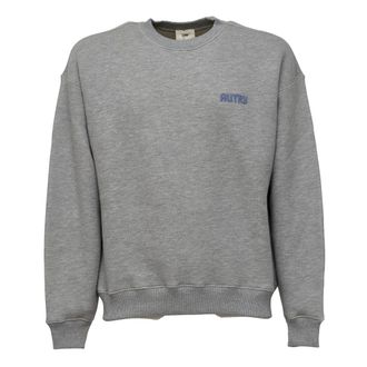 Autry Sudadera de Felpa Cepillada - Sweatshirts & Hoodies - Hombre - Gris - L