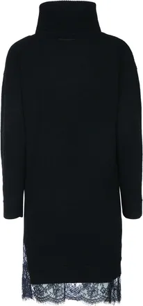 Ermanno Scervino Sweater Dress - Black
