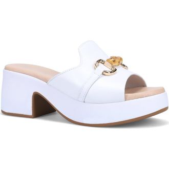 Ron White Gwyna Platform Slide Sandal at Nordstrom, Size 10-10.5Us