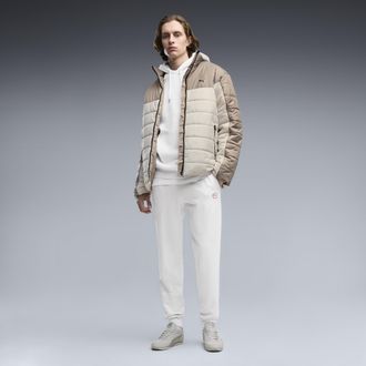 Puma Pantaloni della tuta Essentials Elevated da donna, Abbigliamento, Bianco, XXL