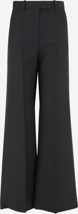 Valentino Garavani Black Wide-Leg Pants