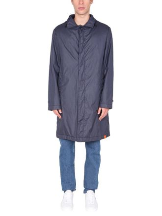 Aspesi Waterproof Nylon Raincoat - Blue