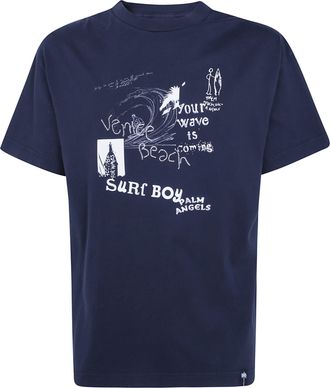 Palm Angels T-Shirt Regular Fit Surf Boy