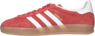adidas Gazelle Indoor - Heren - Skateschoenen - Rood - 48 EU - Leer - Fitness