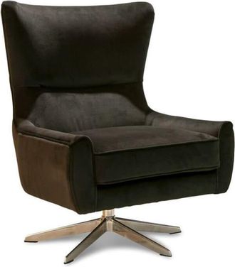 PIB Sillon de terciopelo antracita