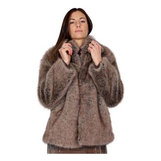 Liu Jo Mujer, Chaquetas, Marr&oacute;n, Talla: S