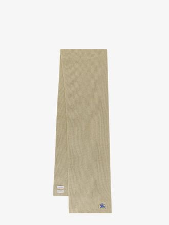 Burberry Cashmere scarf with iconic embroidery - BURBERRY - gender_Man
