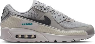 Nike Mens Air Max 90 Premium Mesh Mudguard Light Smoke Grey