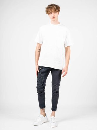 Xagon Man T-shirt Oversize Mannen romig