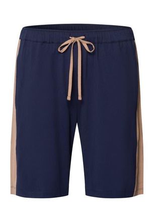 Hanro Night And Day Cotton Drawstring Shorts in Deep Navy at Nordstrom, Size Small