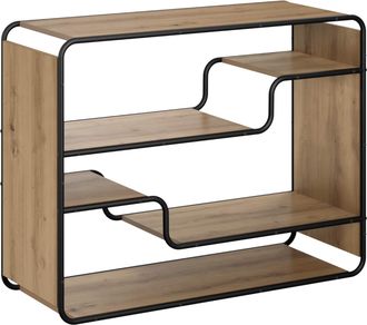vidaXL Aparador Roble Artisan 98 X 37,5 X 75,5 Cm Madera De Ingenier&iacute;a Vidaxl