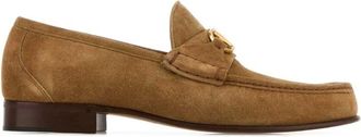 Valentino Garavani Loafer VLogo Signature - Heren - Loafers - Bruin - 43 EU - Schoenen