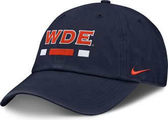 Nike Auburn Primetime Campus Club Nike Mens College Adjustable Hat in Blue | NC0141SAUN-2GH
