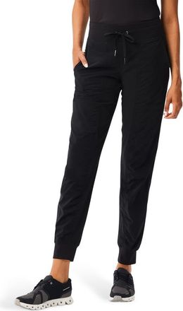 Nic+Zoe Tech Stretch Joggers in Black Onyx at Nordstrom Rack, Size Xx-Large