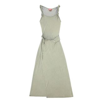 Diesel Maxi Dresses, female, Green, Size: M D-Estiga S1