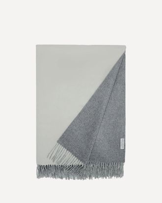 Brunello Cucinelli Plaid in seta con frange Unisex UNI