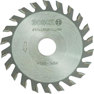 Bosch Fresa De Disco 22 20 Mm 2,8 Mm -3608641002