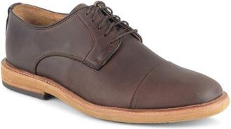 Warfield & Grand Clement II Cap Toe Derby in Dark Brown at Nordstrom, Size 10.5
