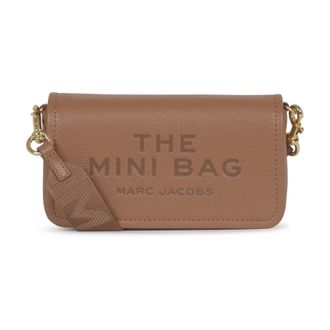 Marc Jacobs Tassen, Dames, Bruin, ONE Size, Leer, The Leather Mini Bag