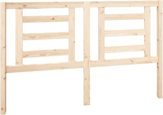 vidaXL Cabecero De Cama Madera Maciza De Pino 156x4x100 Cm Vidaxl