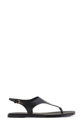 Madewell Piaule Sandal in True Black at Nordstrom Rack, Size 10.5
