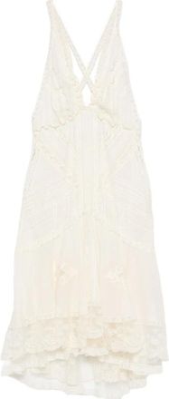 Ermanno Scervino Lace-detail Mini Dress