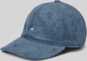Carhartt Work in Progress Basecap mit Label-Stitching in Eisblau, Größe 1