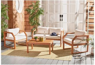Safavieh Dren 4pc Outdoor Living Set