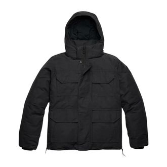 Canada Goose Light Jackets, male, Black, Size: XL Maitland Parka