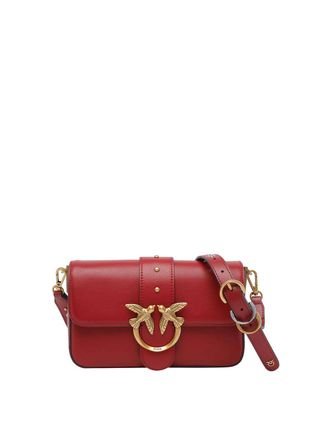 Pinko Mini Love One Slouchy Crossbody Bag