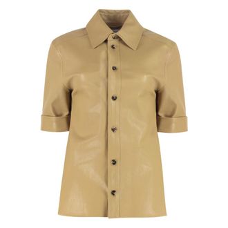 Bottega Veneta Leather Shirt